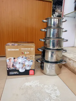 Seemann Stainless Steel Cookware Set.