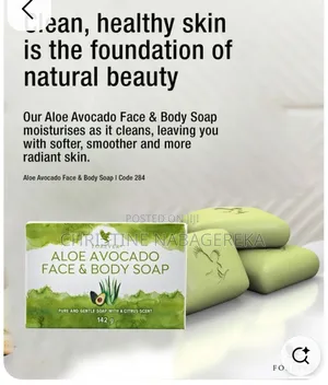 Aloe Avocado Face Body Soap