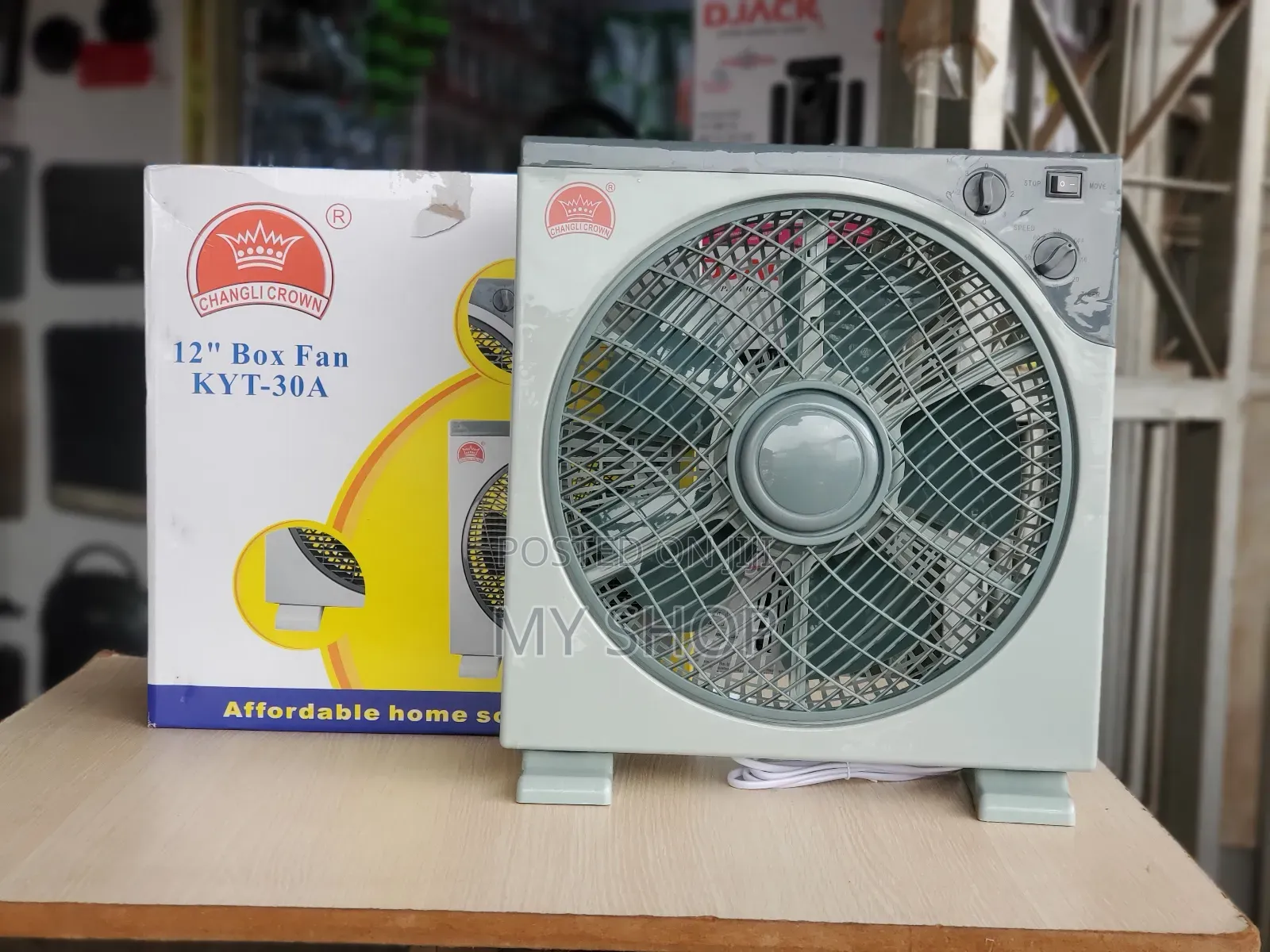 Box Fan (Table or Floor Fan)
