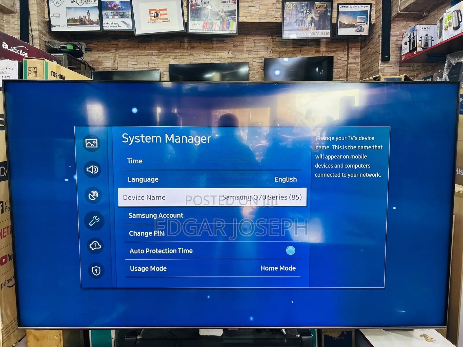 Samsung 85 Qled Smart Tv