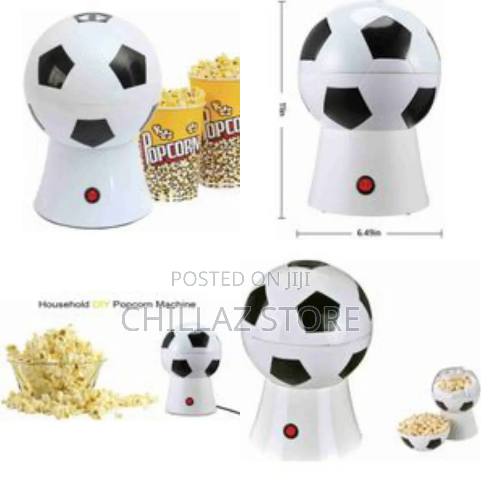 0.27 Portable Electric Popcorn Popper Maker