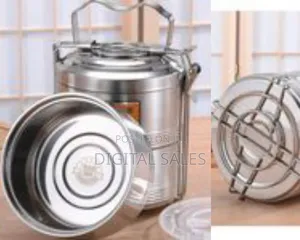 Stainless Steel 16 Cm Air Tight 2 Layers Food Container Carrier Lunch