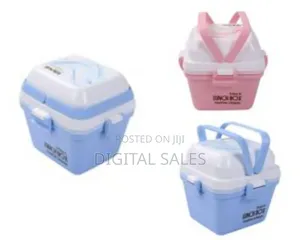 Storage Lunch Box With Hidden Handle Four-Sided Buckle Mobile Phone