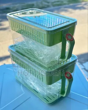 2pcs Pack Of Fridge Storage Container