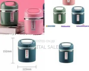 Tedemei Stainless Steel Food Flask Insulated-Airtight- Leakproof