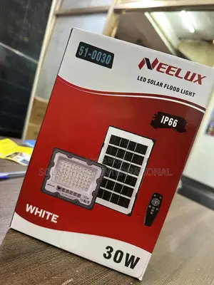 30w Solar Led Flood Light | Waterproof Outdoor Security Light