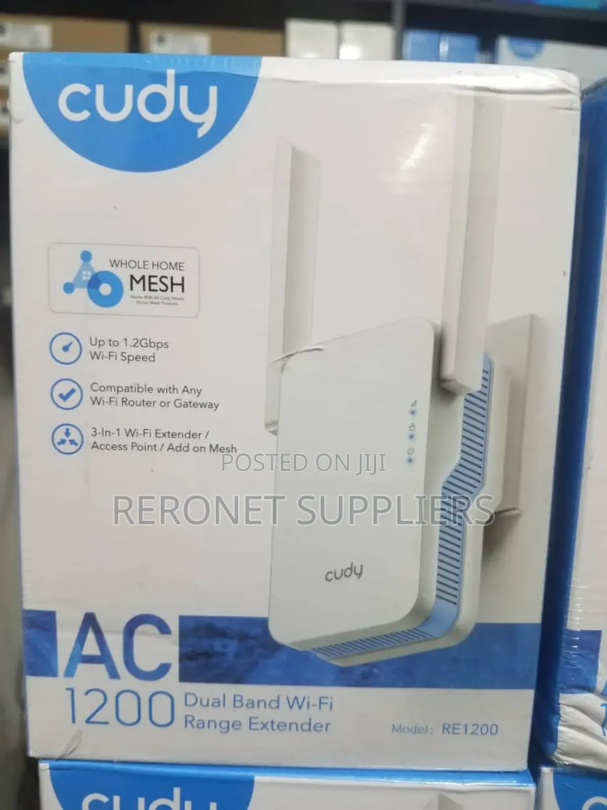 Cudy Ac 1200 Daulband Wifi Wireless Repeater