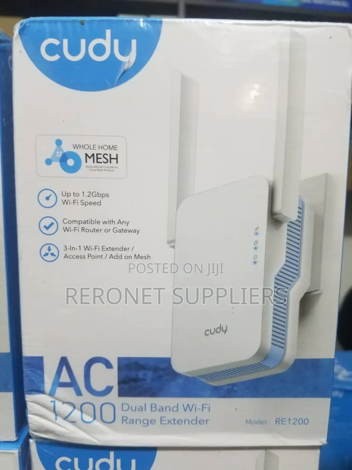 Cudy Ac 1200 Daulband Wifi Wireless Repeater