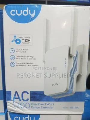 Cudy Ac 1200 Daulband Wifi Wireless Repeater