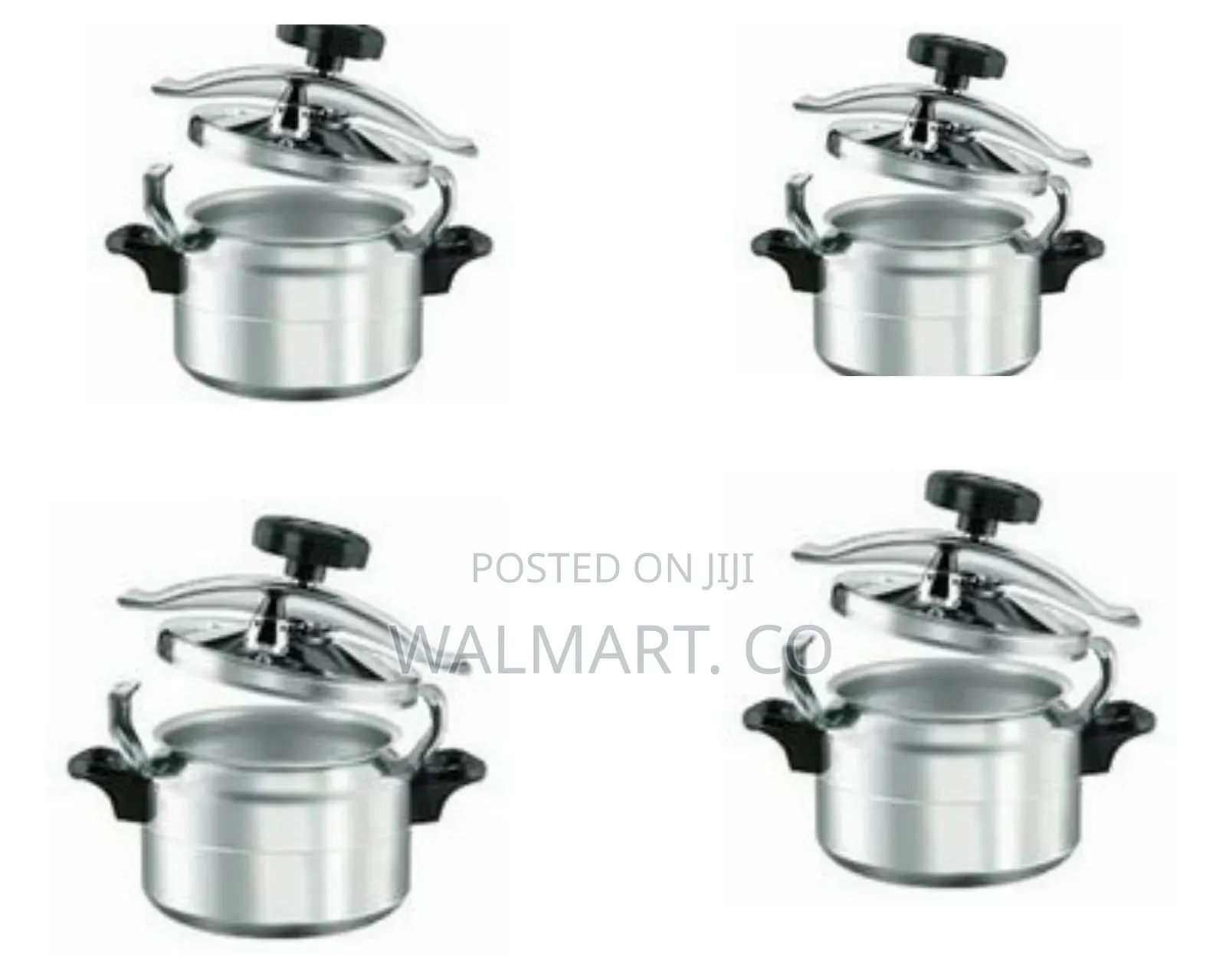 Pressure Cooker 11 Litres Stainless Steel-Silver