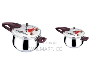 3 Litres Stainless Steel Pressure Cooker With Steamer Silver
