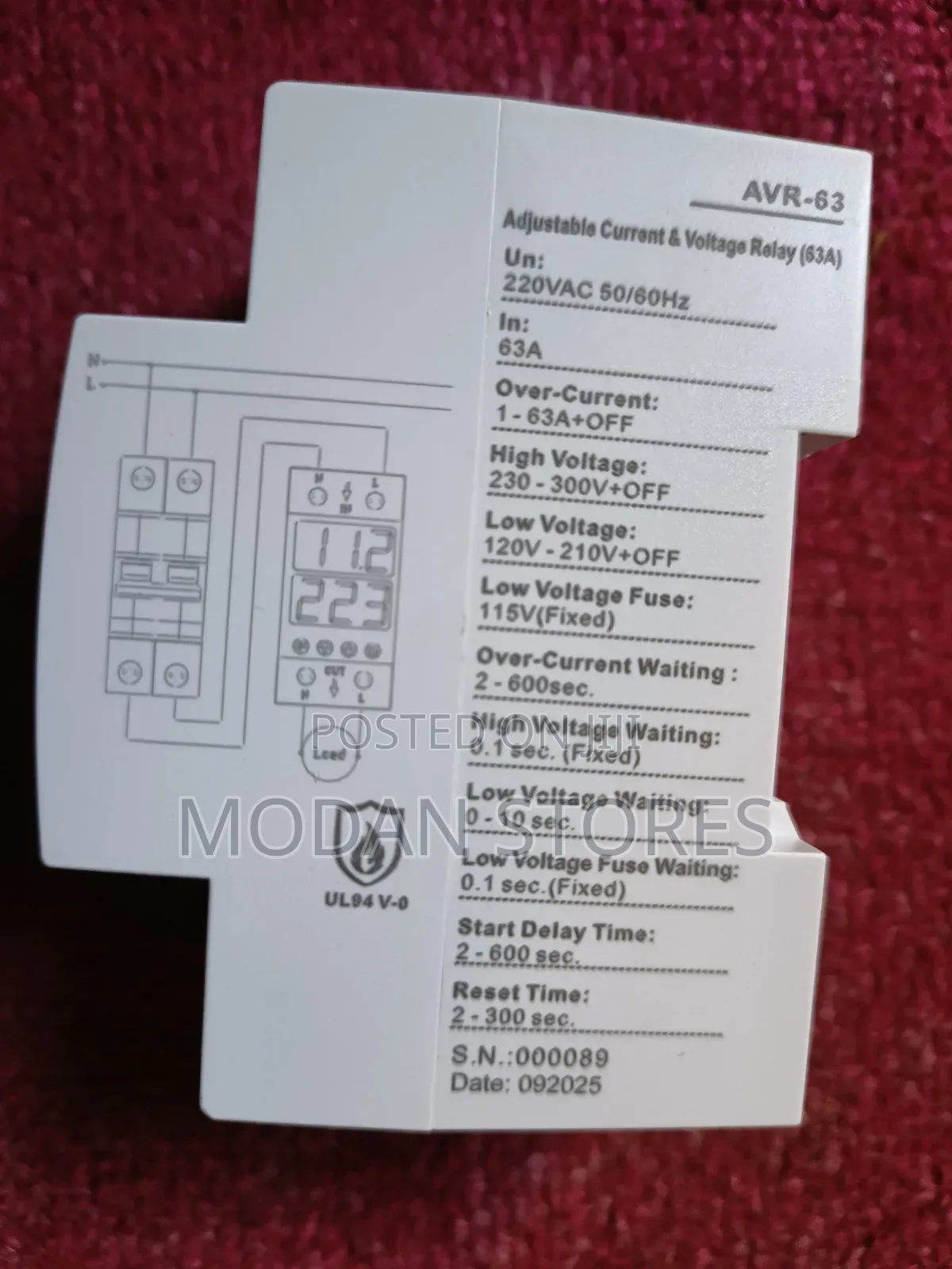 Automatic Voltage Regulator (Avr) 63a