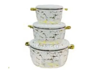 3 Piece Thermal Casserole Dish Set With Lids