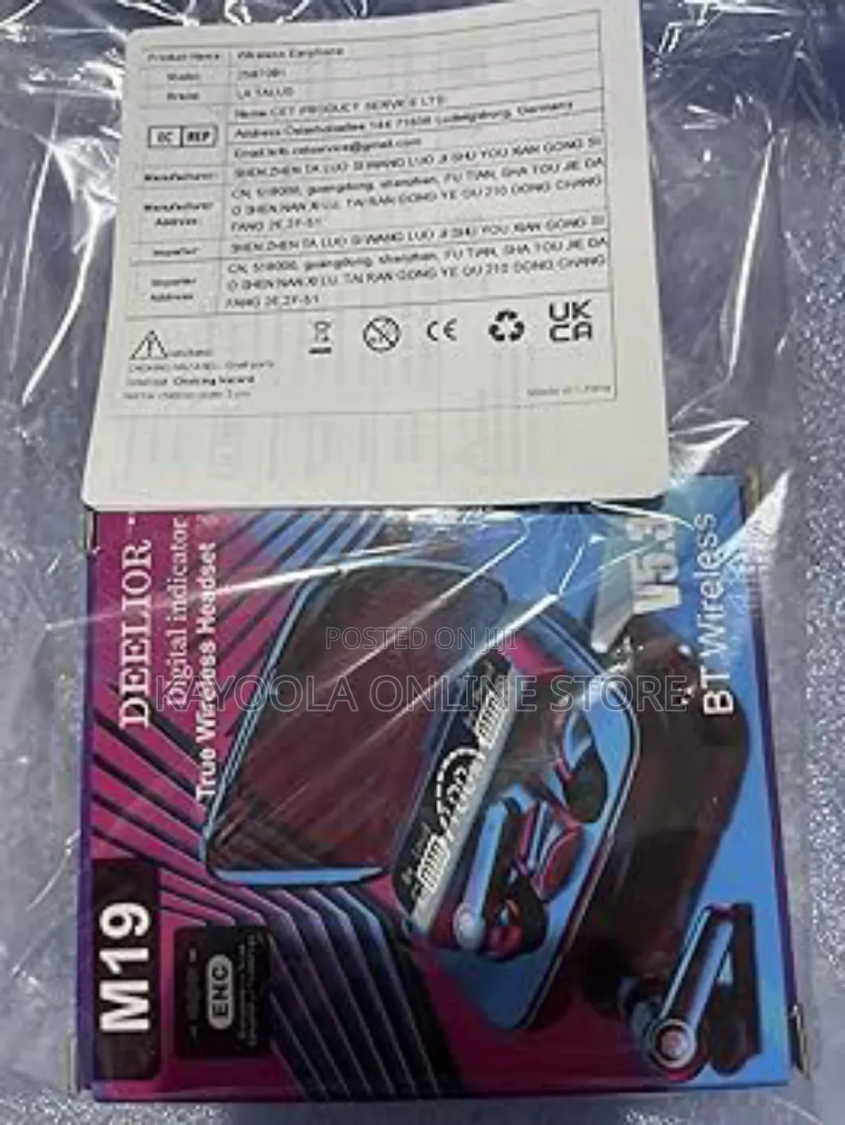 M19 Wireless Stereo Bluetooth Earbuds