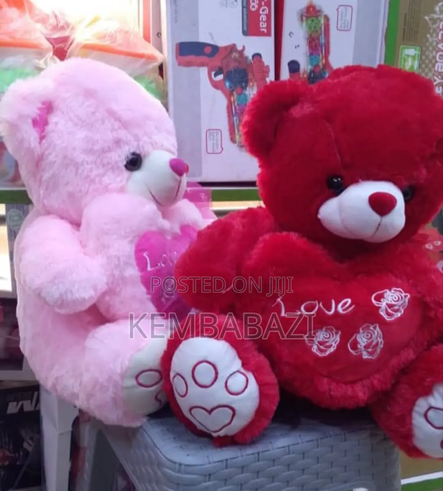 40cm Plush Teddy Bear With "Love