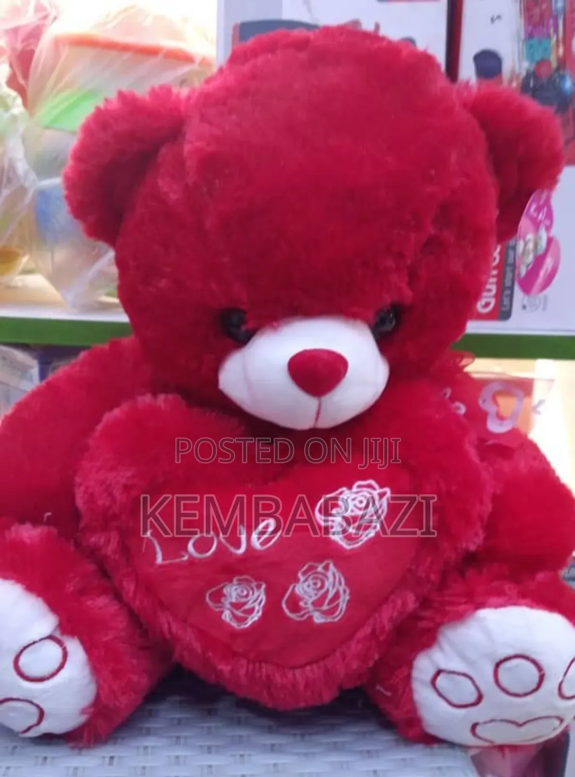 40cm Plush Teddy Bear With "Love