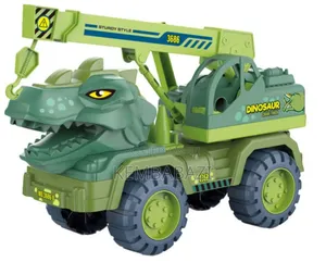 Dinosaur-Themed Toy Truck.