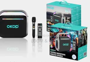 Okop Portable Base Wireless Karaoke Speaker