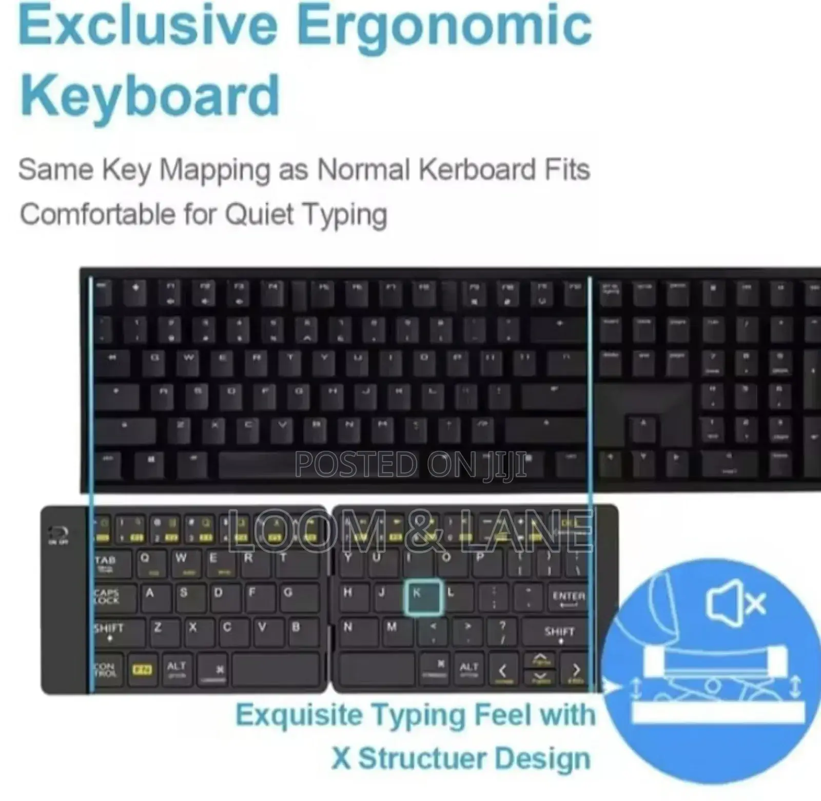 Bluetooth Universal Folding Keyboard
