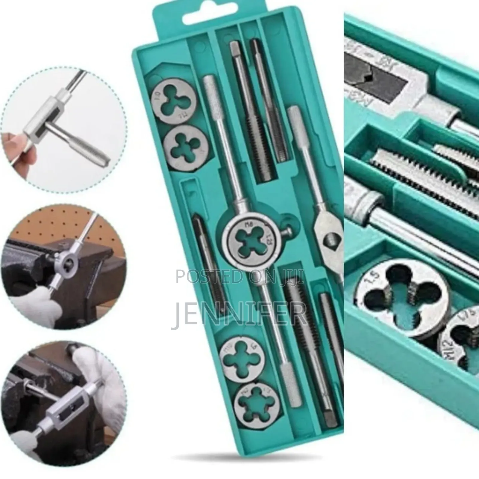 12pcs Threading Tap Die