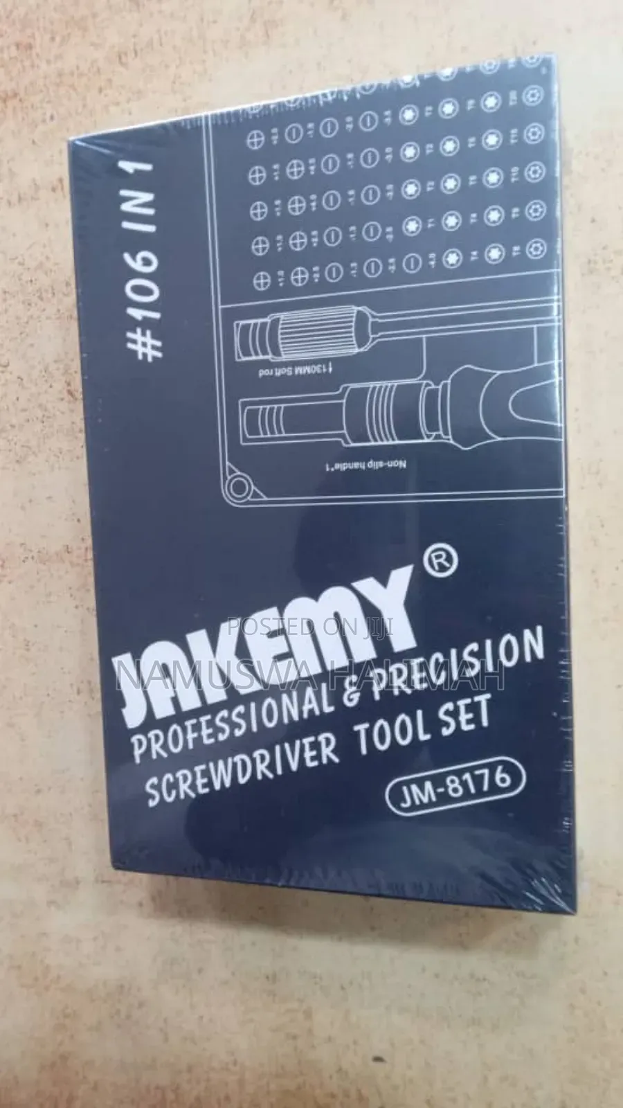 Jakemy Jm-8176 Professional Precision Screwdriver Tool Set.