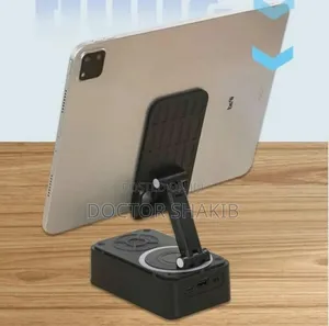 High Quality Bluetooth Speaker With a Built-in Phone Holder