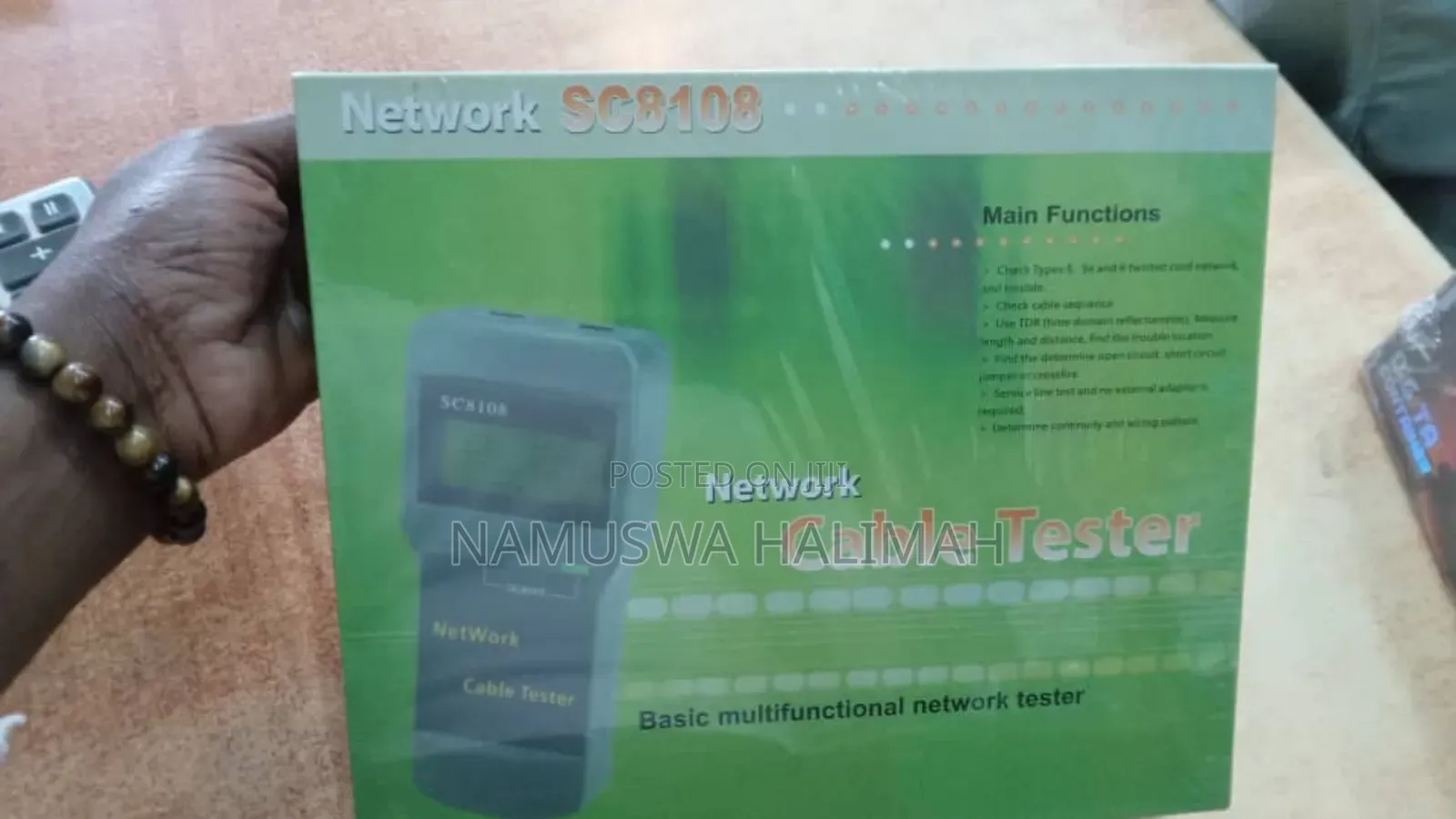Sc8108 Network Cable Tester