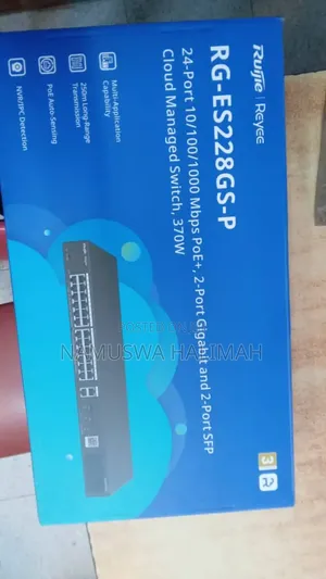 Ruijie Reyee Rg-Es228gs-P Cloud Managed Switch.