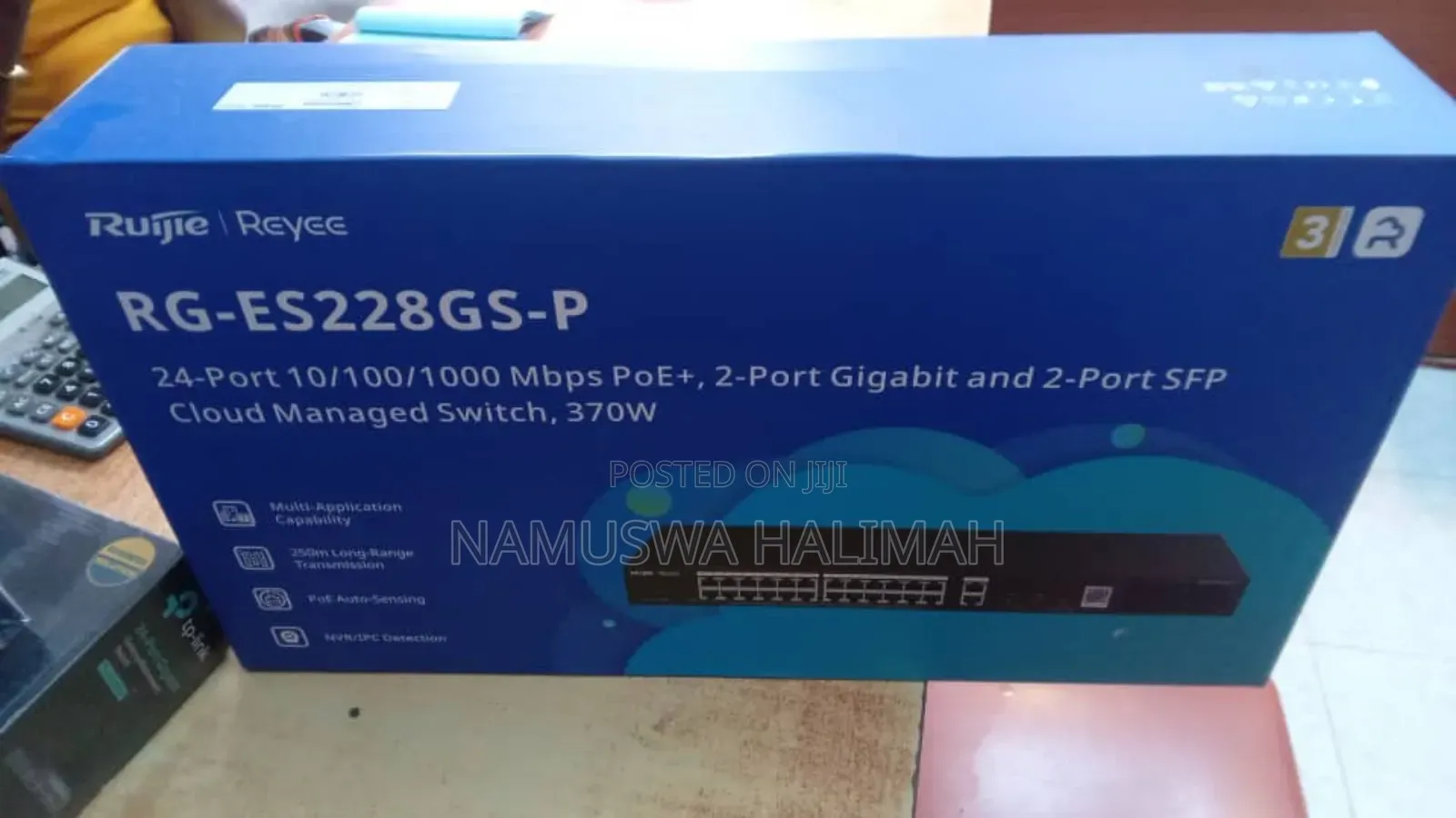 Ruijie Reyee Rg-Es228gs-P Cloud Managed Switch.