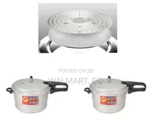 20cm 4l Aluminum Pressure Cooker With Steamer-Silver