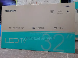 Hisense New 32"Digital Tv With Inbuilt Decoder