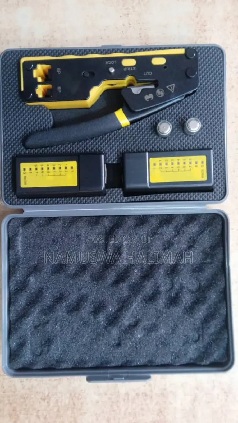 Network Repair Kit,Professional Telecommunications Network Wiring Tool