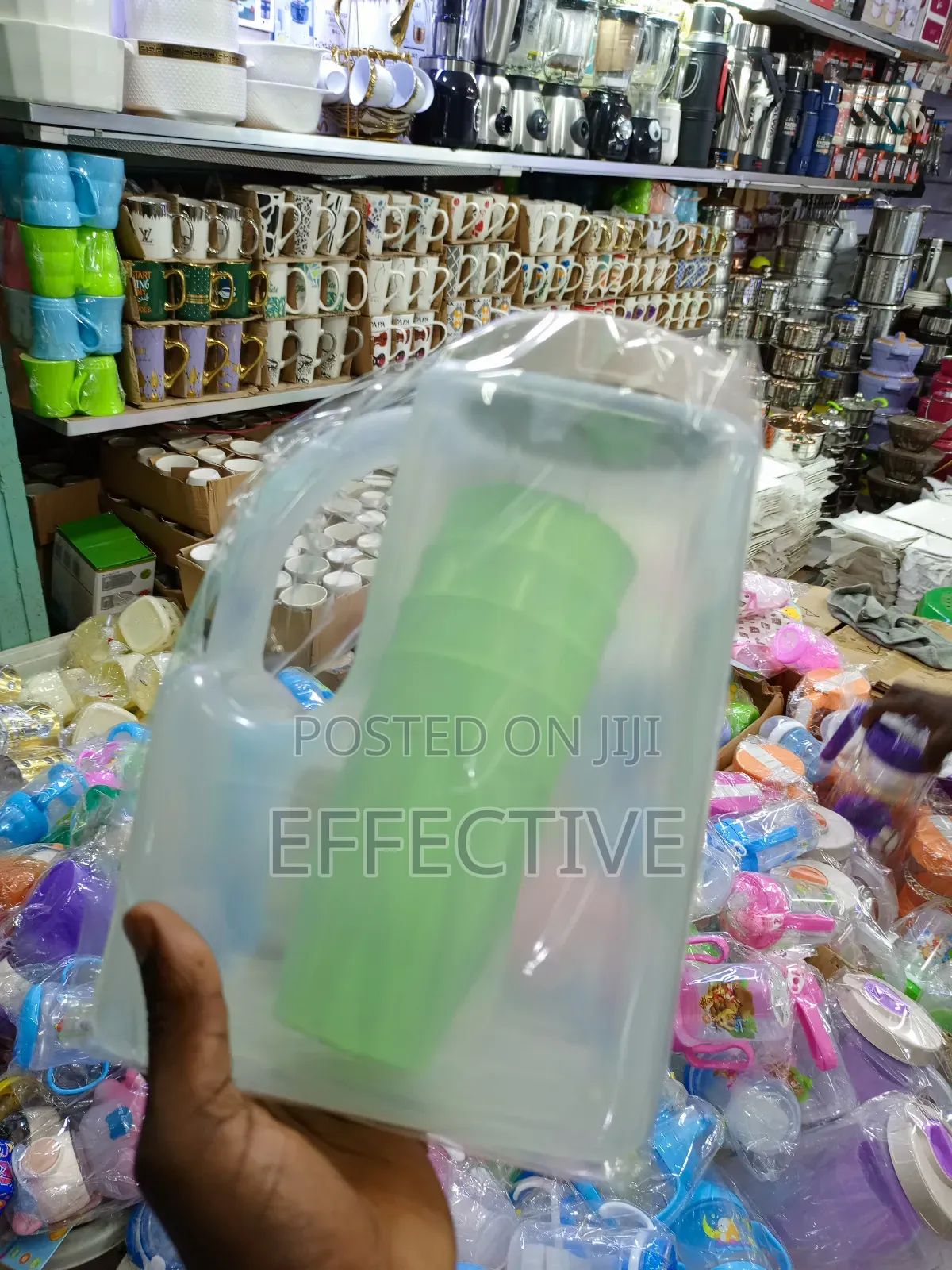4-Liter Plastic Fridge Bottle