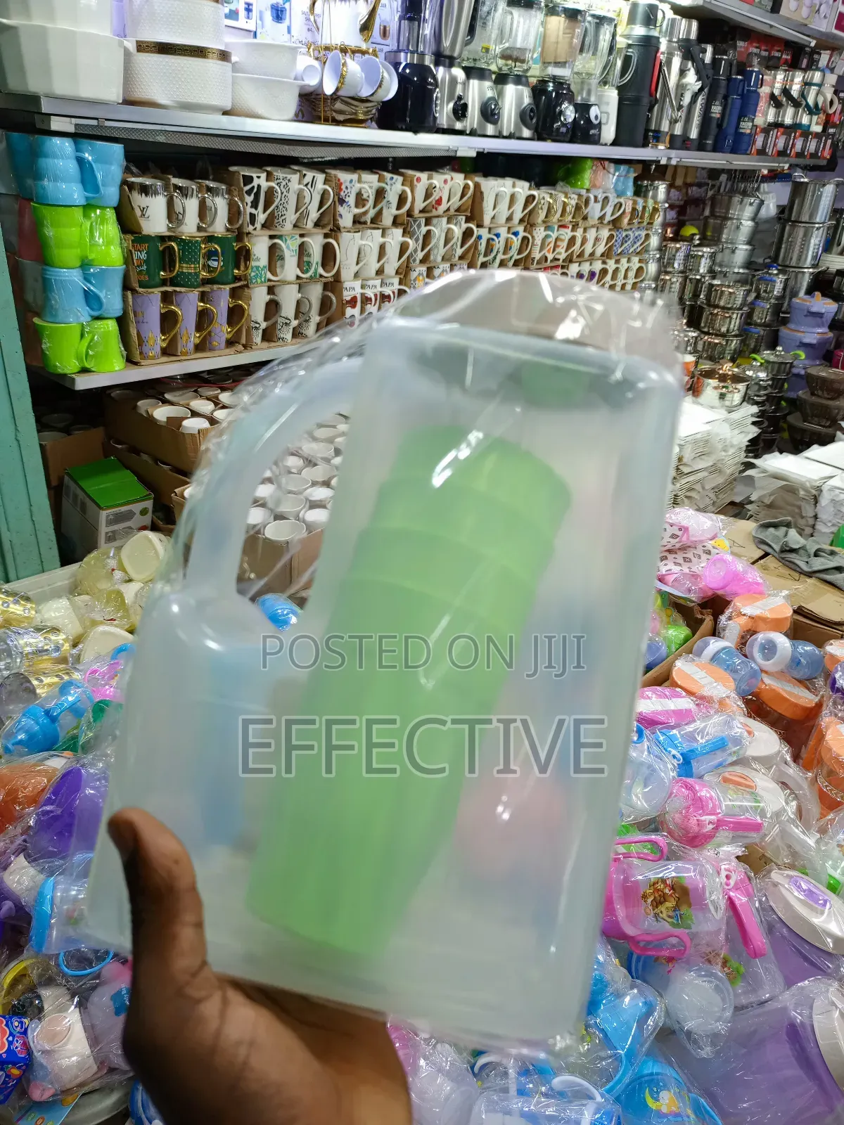4-Liter Plastic Fridge Bottle