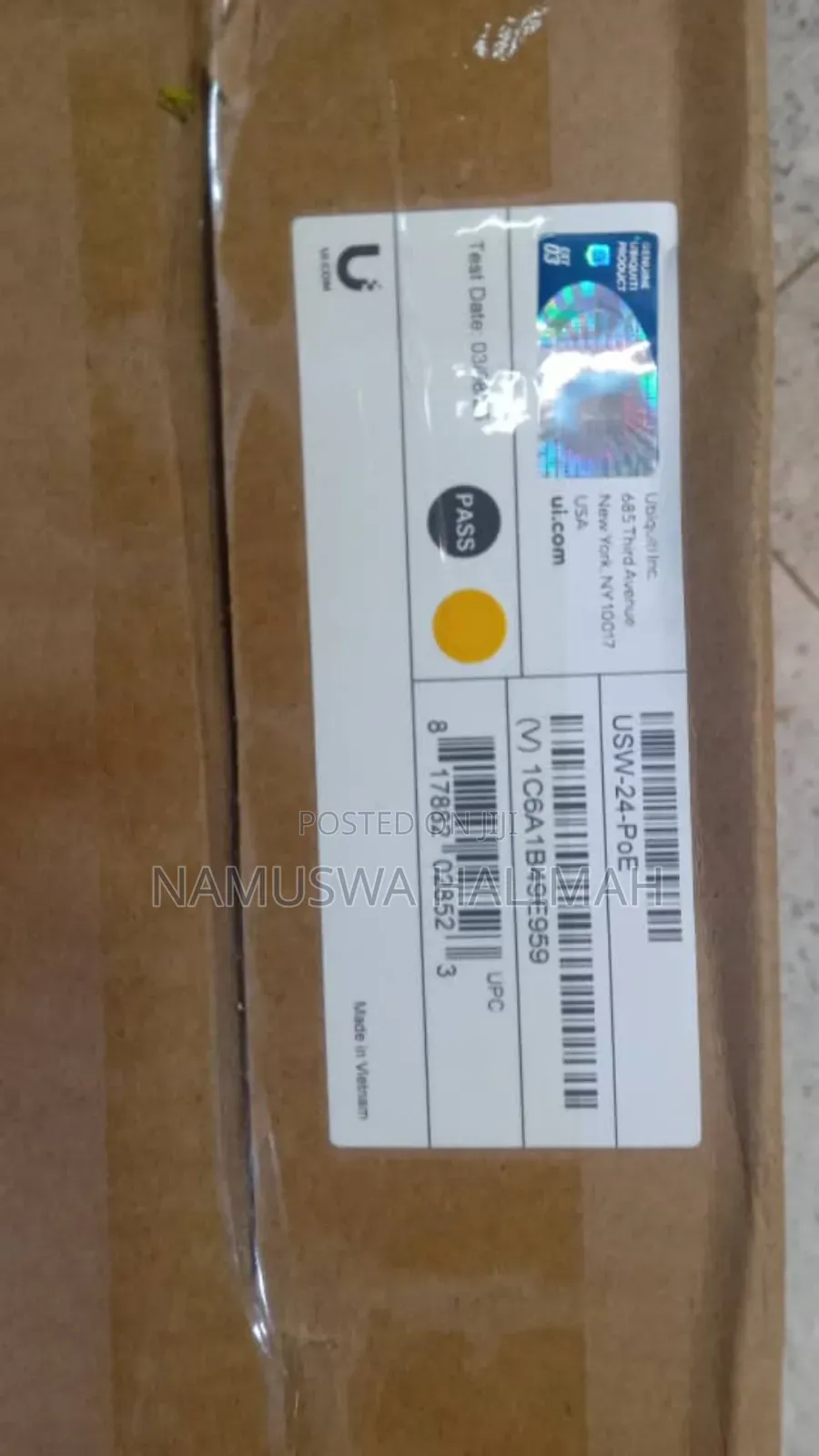 Ubiquiti Unifi Switch 24 Poe (Model Usw-24-Poe)