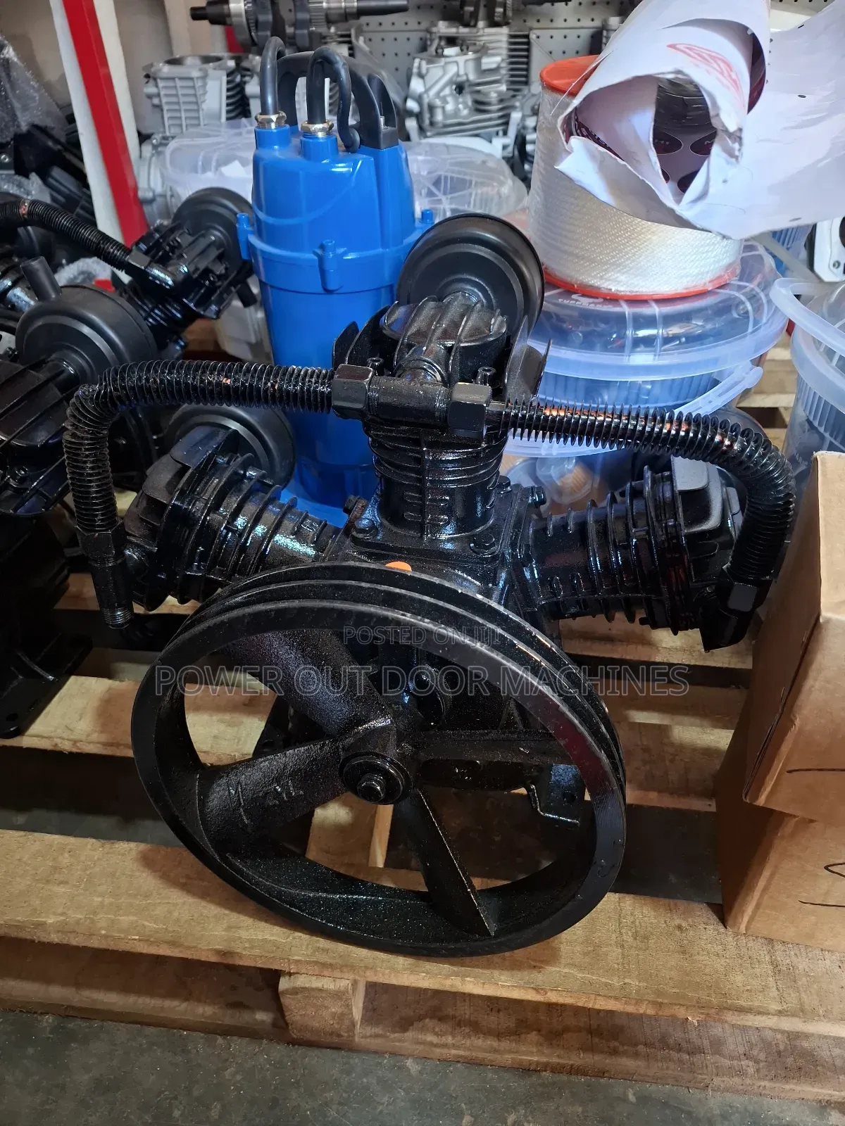 3 Piston Air Compressor Head for 200l and 300l