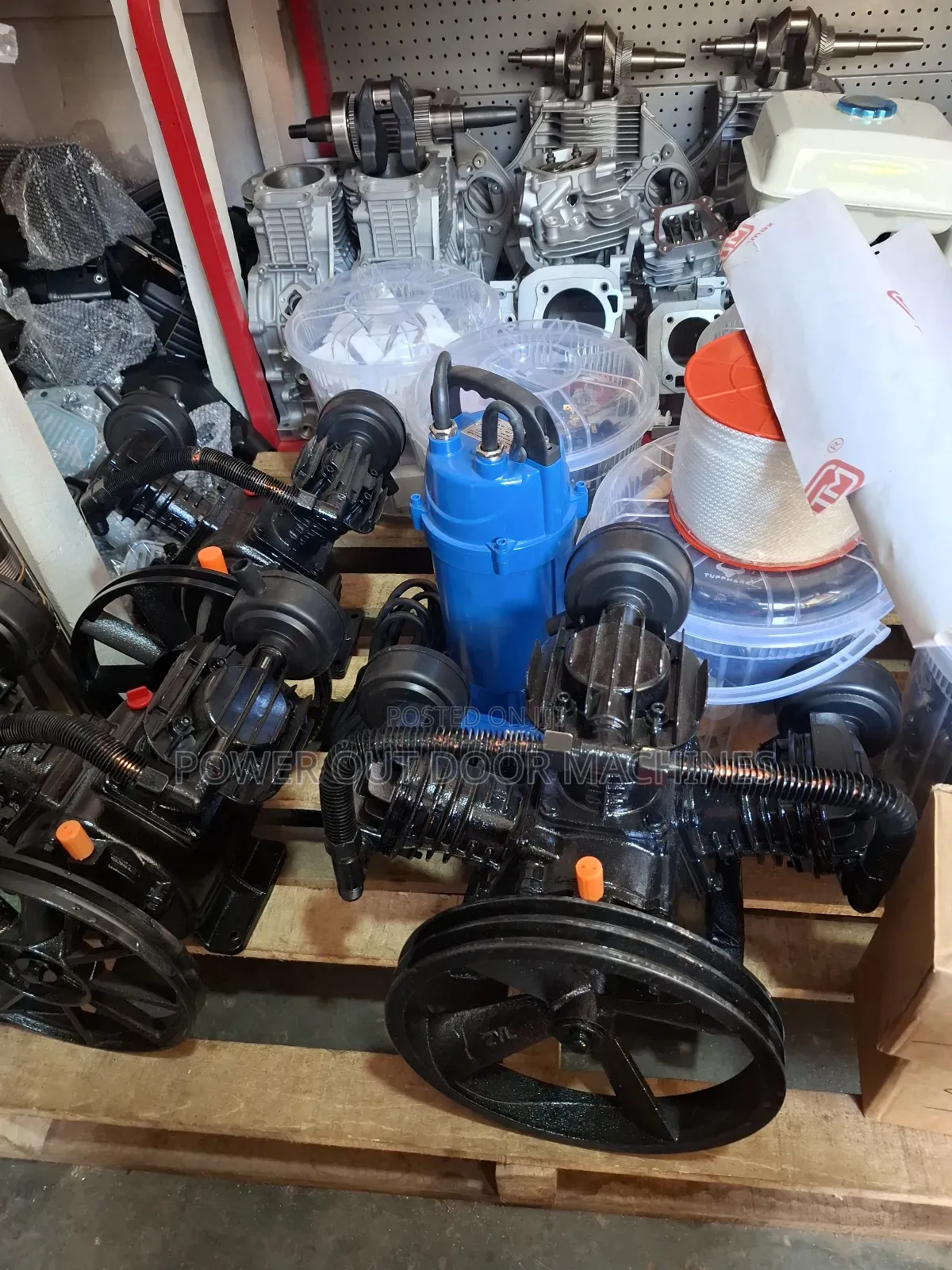 3 Piston Air Compressor Head for 200l and 300l