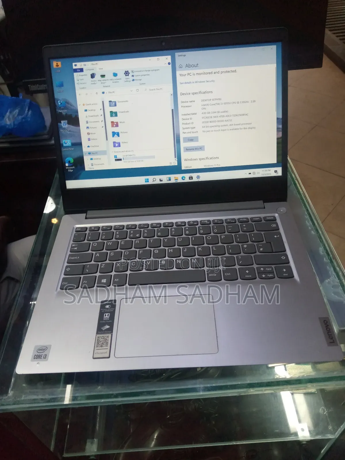 Laptop Lenovo Y40-80 8GB Intel Core I3 HDD+SSD 1T