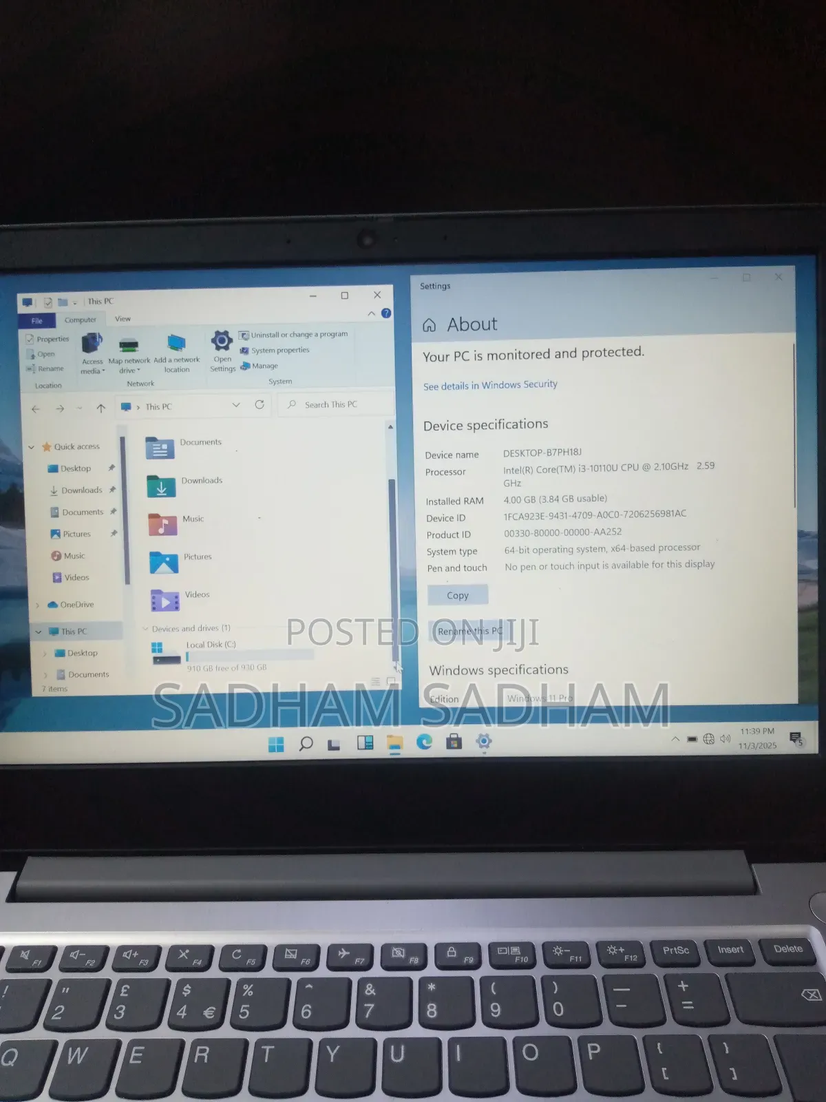 Laptop Lenovo Y40-80 8GB Intel Core I3 HDD+SSD 1T