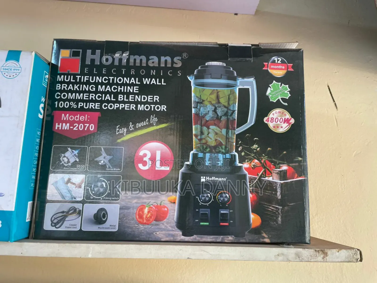 Hoffmans Commercial Blender 3l