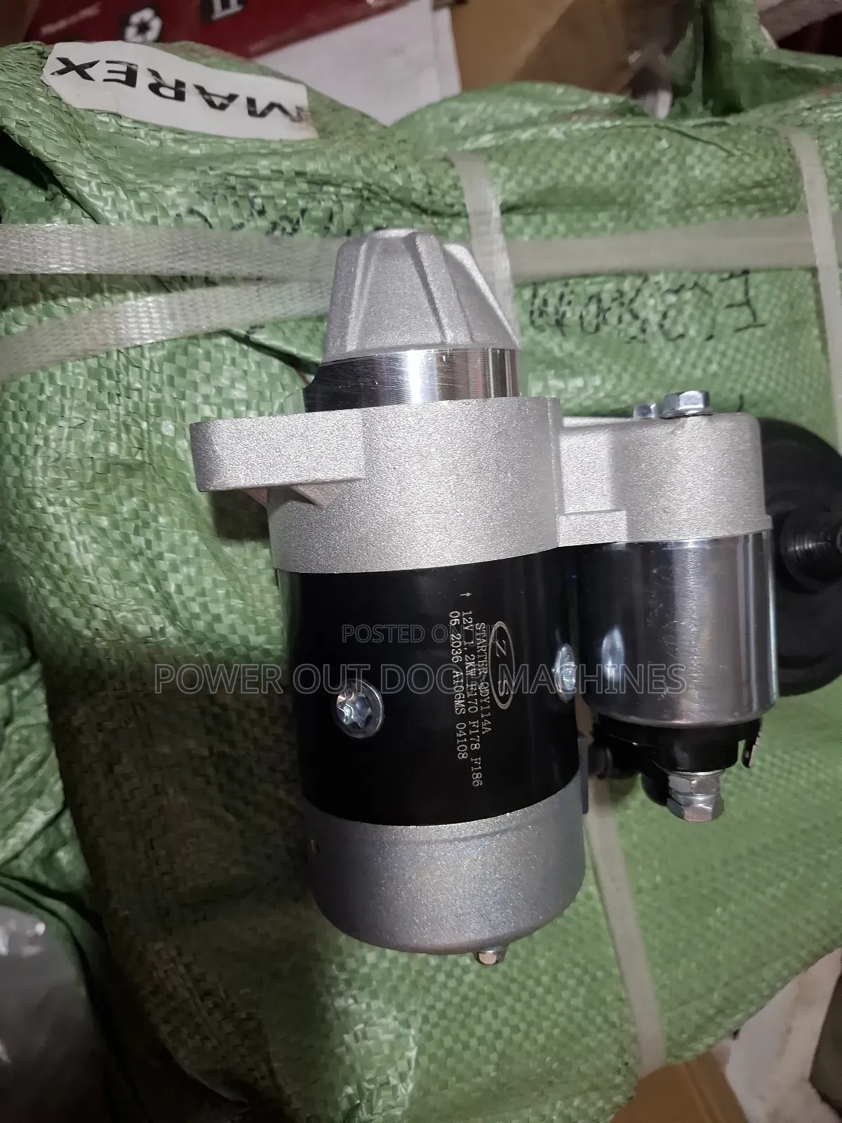 Generator Self Starter Motor