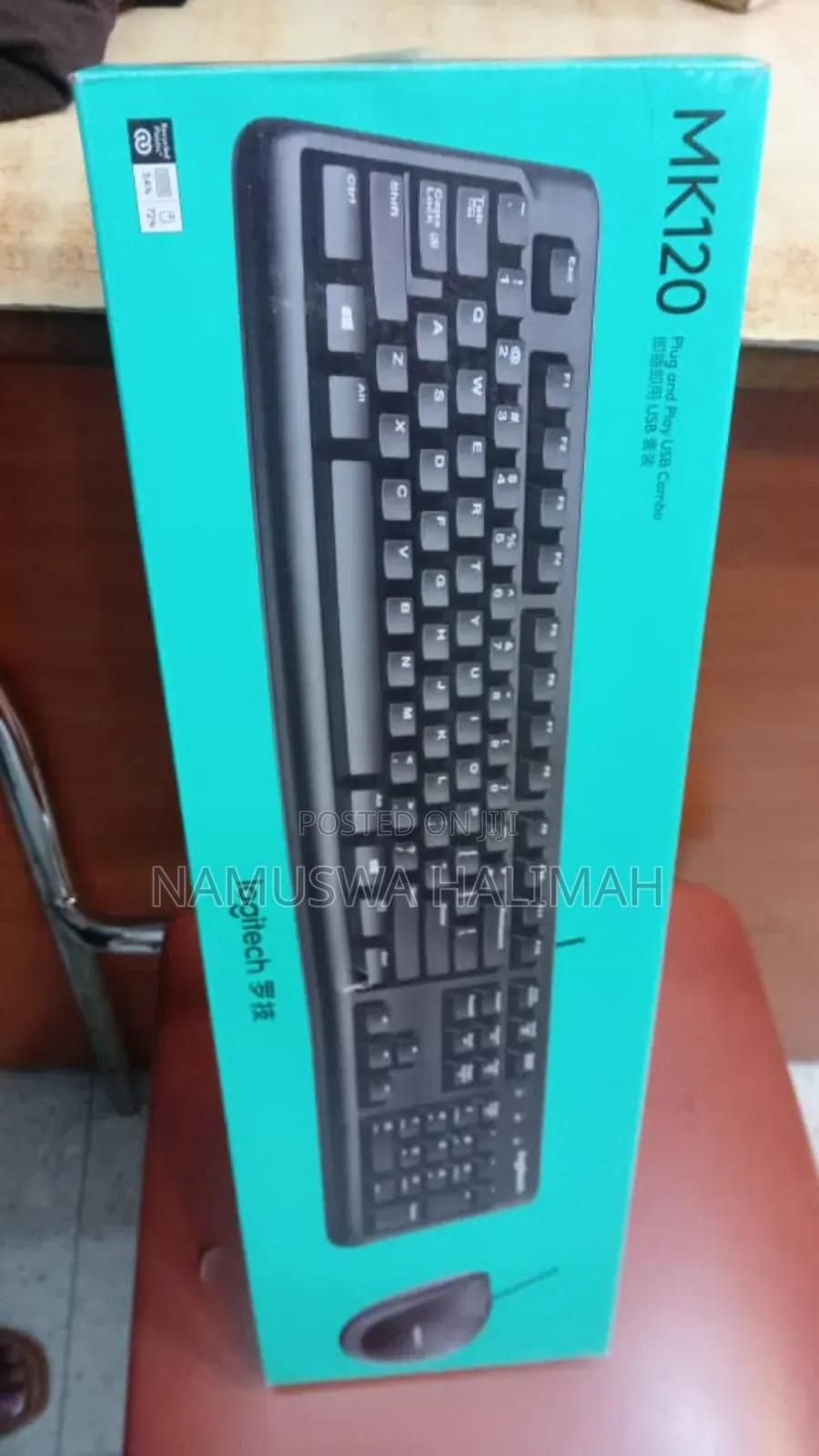 Logitech Mx Keys S Combo, a Wireless Keyboard and Mouse Set.