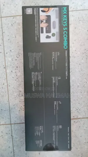 Logitech Mx Keys S Combo, a Wireless Keyboard and Mouse Set.