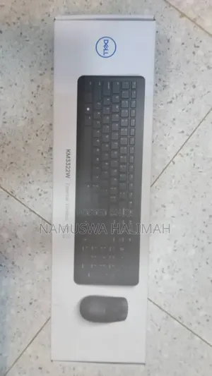 Dell Km3322w Wireless Keyboard and Mouse Combo.