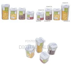 Food Storage Containers 4pcs Set Storage Jars Bpa Free Flour
