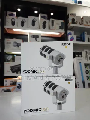 Rode Podmic Usb Microphone White
