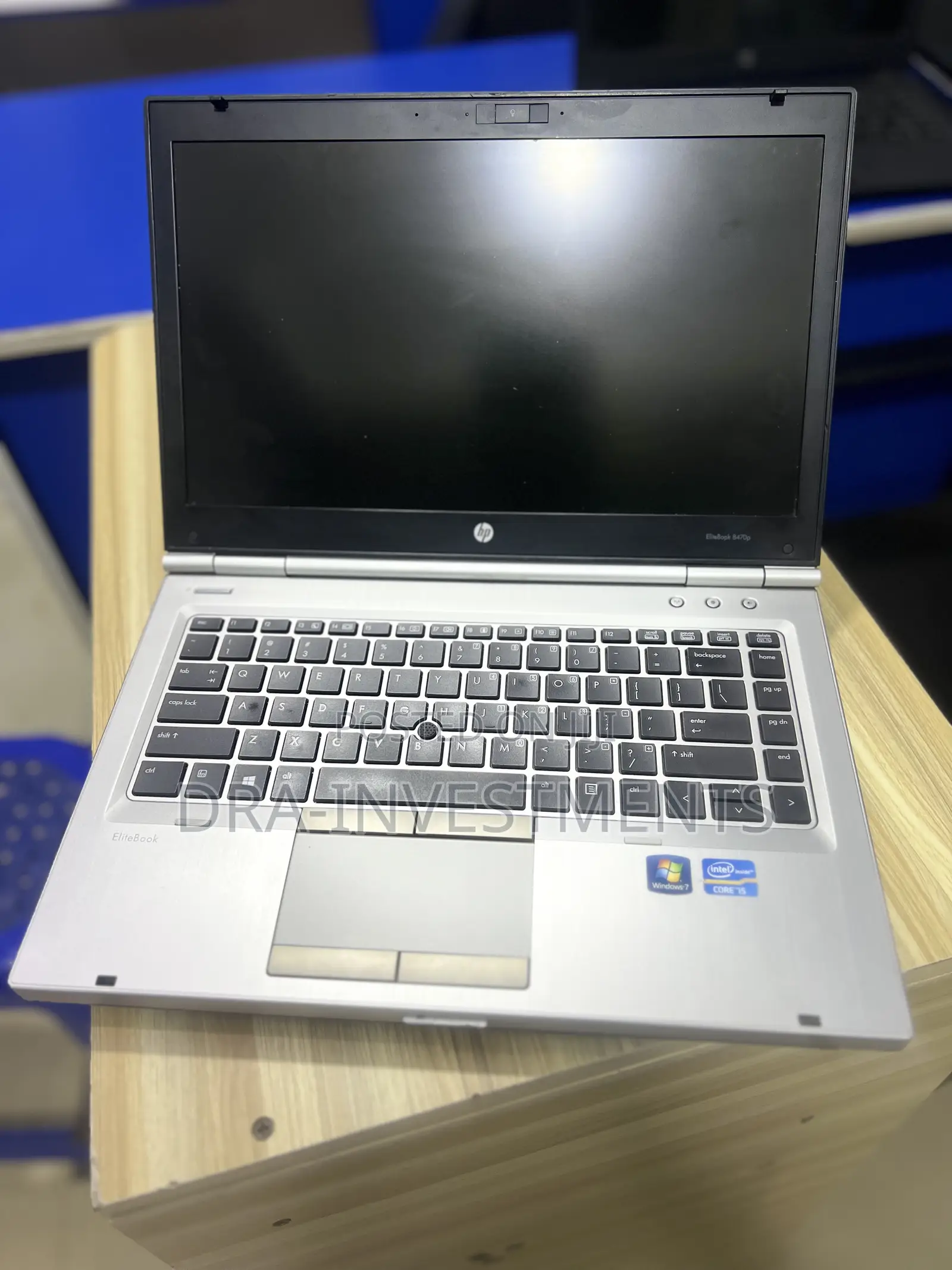 Laptop HP EliteBook 8470P 8GB Intel Core I5 HDD 500GB