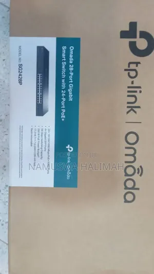 Tp-Link Omada Sg2428p, a 28-Port Gigabit Smart Switch With24-Port Poe+