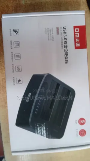 Dm Hd045 Usb 3.0 Dual-Bay Sata Hard Drive Docking Station.