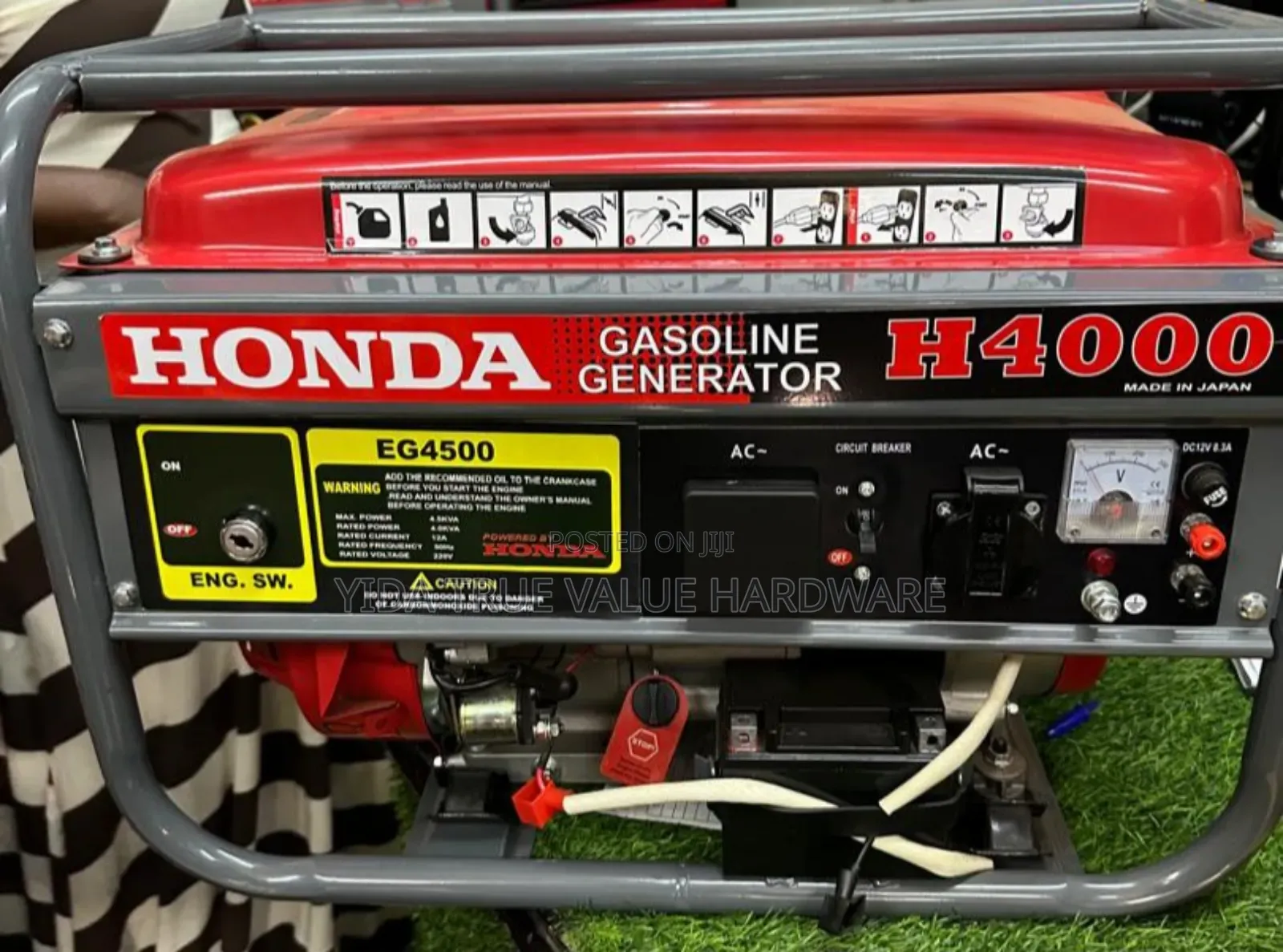 4kva Generator Honda Key Start